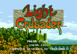 Заставка игры Light Crusader
